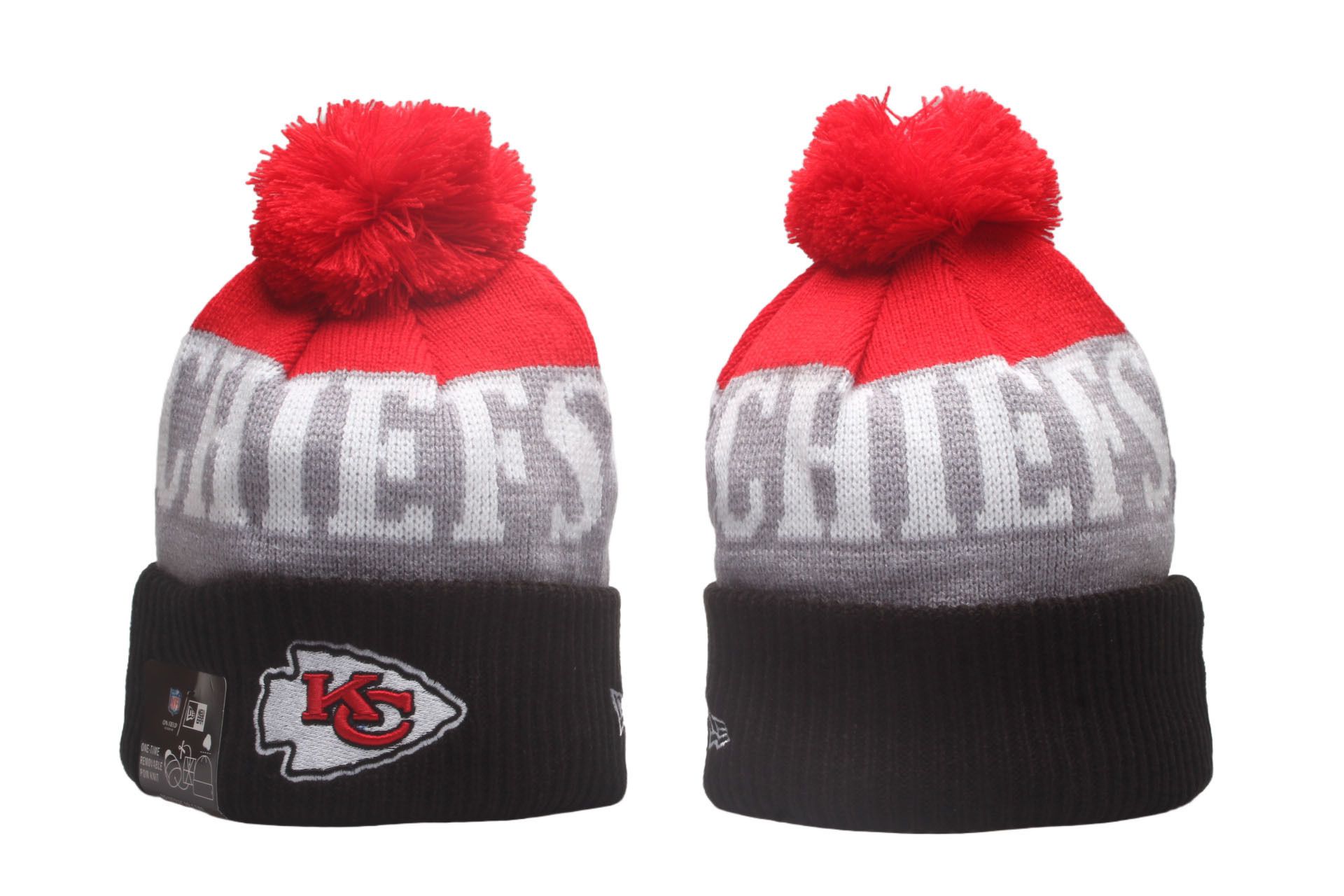 2026 NFL Kansas City Chiefs Hat beanie style 01->->Sports Caps